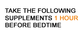 picture listing nightly supplements for a restless legs syndrome remedy