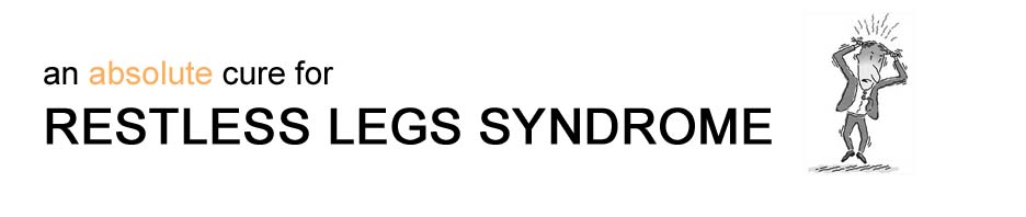 picture of a header for a restless legs syndrome cure