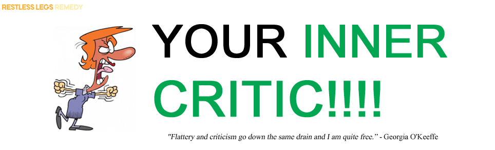 picture of The Inner Critic in respect to restless legs syndrome